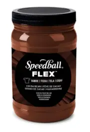 Speedball Flex Screen Printing Fabric Ink 32oz-Cocoa bean FLXINK32-45231