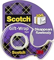 Scotch Giftwrap Tape 19mm x 16.5m Cat 15