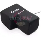 Big Enter Anti Stress Relief Button USB Nap Pillow Supersized Unbreakable Key