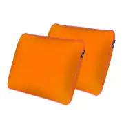 Standard All Position Memory Foam with Cool-To-The-Touch Cover - Sunset Orange (