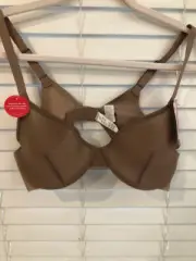 NWT Spanx Cafe Sheerflex Bra With Underwire Size L/G/G A-C under wire support