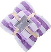 Towel Set, Absorbent Bath Towels, Adorable Soft Showering Washcloths Sets, 140×70cm Reusable Cotton Bath Towel for Gym, Beach, Swimming Pool, Salon, Camping