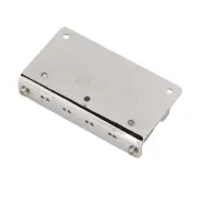Metal 8 String Mandolin Bridge Plate Replacement for Mandolin Players Silver