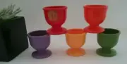 ⚘5 x Emsa W.Germany Egg Cups Melamine NEW Retro
