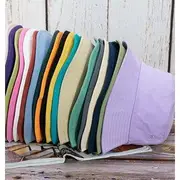 Plain Bucket Hat Light Pink - One Size
