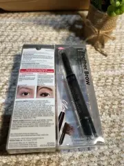 Physician's Formula Brow Fiber/ Highlighter Duo 6787 Black/ Brown NEW Pack 2