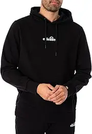 [Ellesse] Men's Pershuta Pullover Hoodie, Black