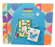 Mondo Llama 58 pc Art Set with Carry Case ~ Paints ~ Markers ~ Pastels ~ Brushes