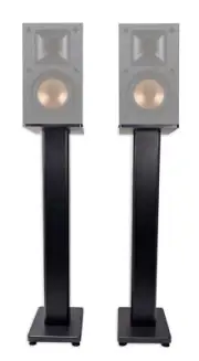Pair 28" Bookshelf Speaker Stands For Klipsch R-14M Bookshelf Speakers