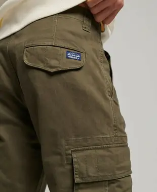 跩狗嚴選 極度乾燥 Superdry Cargo Pants 長褲 重磅 純棉 復古軍綠 工作褲 工作長褲 工裝褲