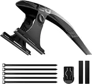 Cycling Mudguard Set - Multipurpose Adjustable Mudguard Set | Thickened Riding Accessories, Black Mud Guard for Road Cycle, Folding Cycle