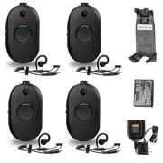 4 x Motorola CLP1010e 1-Channel 2-Way UHF Business Radio (CLP1010E)