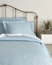 Superior 300 Thread Count Egyptian Cotton Solid Duvet Cover Set