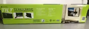 Tilting TV Wall Mount Screen size 32 to 90 in TVs Metal Flat Panel Mount Black
