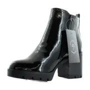 Naturalizer Madalynn Gore Women's Boots Black Patent