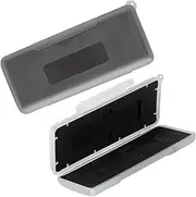 Tofficu 2Pcs Hard Drive Storage Case SSD Protection Box Shockproof and Enclosure for Nvme Grey Compact Design for Organizing Hard Drives