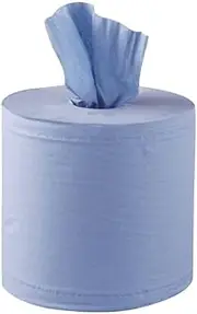 Jantex Centrefeed Blue Roll Paper Towels (Pack of 6)