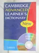 【書寶二手書T9／語言學習_EQY】CAMBRIDGE ADVANCED LEARNER'S DIC. (PB)+CD-ROM_Not Available (NA), more