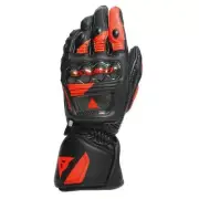 Dainese Druid 3 Gloves Black Fluro Red