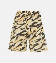 [Nanushka] Nanushka High-rise printed shorts AU 14 multicoloured