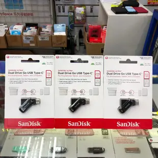 SanDisk Ultra Go USB Type-C 雙用隨身碟 USBC 128G 128GB OTG SDDDC3