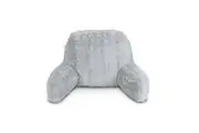 Easyrest Microchip Grey Soft & Silky Faux Fur Backrest Pillow