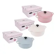 Chasseur Macaron Casserole 24cm - Antique Cream