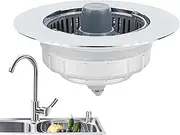 [Generic] Kitchen Sink Stopper - Three in 1 Pop Up Sink Stoppers | Garbage Disposal Plug, Kitchen Accessories for Intercepting Food Scraps and Vegetable Leaves