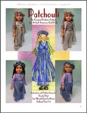 "Pachouli" Fashion Pattern for American Girl Dolls