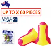 New Howard Leight Disposable EAR PLUGS Foam Laser Lite 32dB Sleep Snore AU