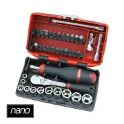Sidchrome SCMT12120 - Socket Set - 1/4" Drive 38 Piece