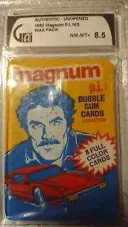 1982 Magnum P.I Graded Pack Graded Pack GAI 8.5