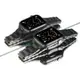 瑞士等級 X HARMONY【 無限尊爵 Infinity Luxe 】Apple Watch 航太級CP鈦錶帶 (黑)