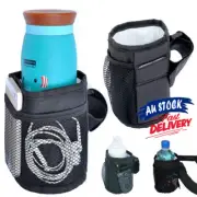 Baby Stroller Cup Holder Milk Bottle Pram Buggy Wheelchair Holder Drink Bag
