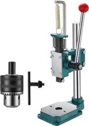 Soiiw Leather Hole Puncher Hand Punching Machine Heavy Duty Manual Press Punc...