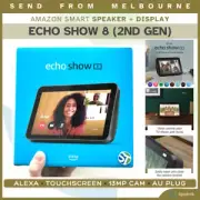 NEW Amazon Echo Show 8 2nd Gen HD Smart Speaker Display Alexa 13MP Camera AU Stk