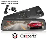 9.6" 1080P Rear View Mirror Dash Reverse Camera For Ford Falcon AU BA BF FG FGX