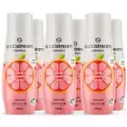 NEW 6x SodaStream Low Sugar Pink Grapefruit Syrup Soda Mix 440mL BULK