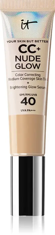 IT Cosmetics Your Skin But Better CC + Nude Glow illuminating foundation SPF 40 color Medium 32 ml
