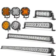 LED Work Light Bar Flood Spot Lights Driving Lamp Offroad Car Truck SUV 12V 24V (for: Porsche)