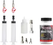 Jagwire Pro DOT Bleed Kit with Finish Line DOT 5.1 Fluid - For Avid, Hayes,