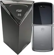 [Motorola] Razr 5G (2020) 256GB ROM + 8GB RAM Factory Unlocked Flip Android Smartphone (Liquid Mercury) - International Version
