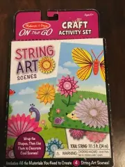 Melissa & Doug On The Go String Art w/ Step by Step Instructions