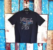Unisex American Eagle T-Shirt Led Zeppelin US Tour MEDIUM Dark Gray NEW