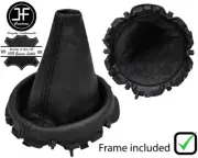 BLACK STITCH LEATHER GEAR BOOT + PLASTIC FRAME FOR BMW MINI R50 R53 2001-2006 (for: Mini)