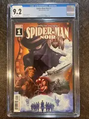 Spider-Man Noir 1 2020 Marvel CGC 9.2 MARVEL Into the Spider-verse MCU