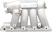 Aluminum Intake Manifold Pipe CT1303,Compatible With Civic K-Series K24A2 K20Z3 04-08 06-11,Compatible With Acura TSX Black Silver IM-1003-BK(Silver)