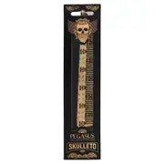 Pegasus Skulleto 303 Barber Tapered Comb Gold