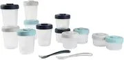 BÉABA Clip Portions Food Storage Expert Pack, Storm