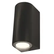 Brilliant 240V Black Corbett Up / Down Wall Light